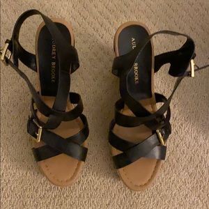 Audrey Brooke wedge sandal